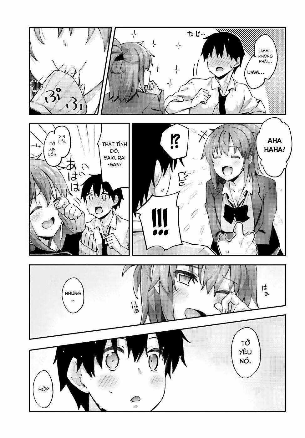 SAKURAI-SAN MUỐN ĐƯỢC ĐỂ Ý Chapter 10 trang 9