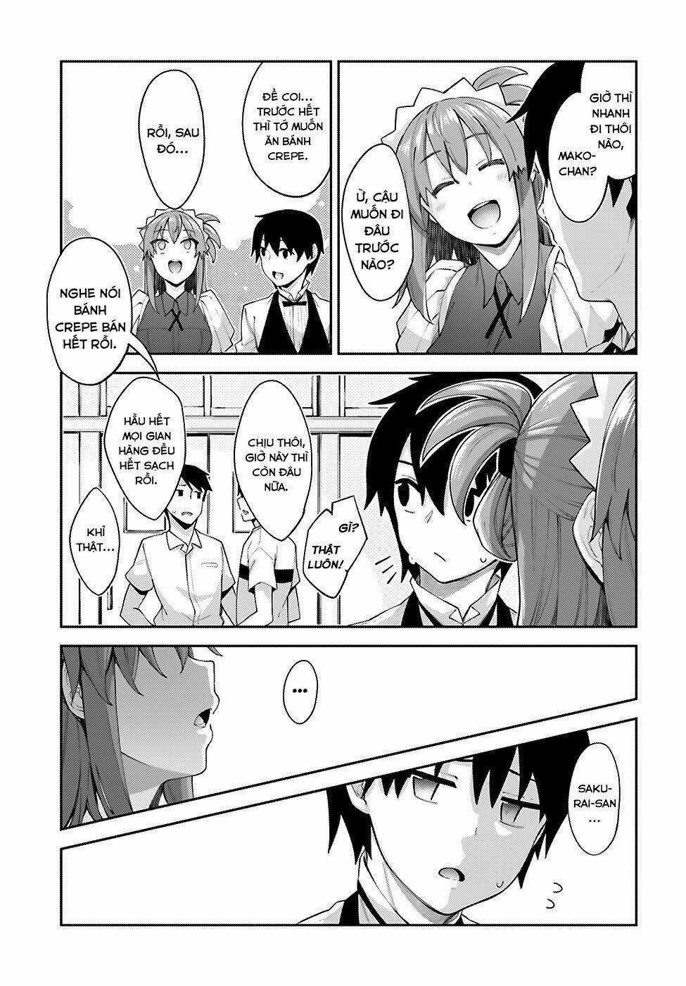 SAKURAI-SAN MUỐN ĐƯỢC ĐỂ Ý Chapter 12 trang 17