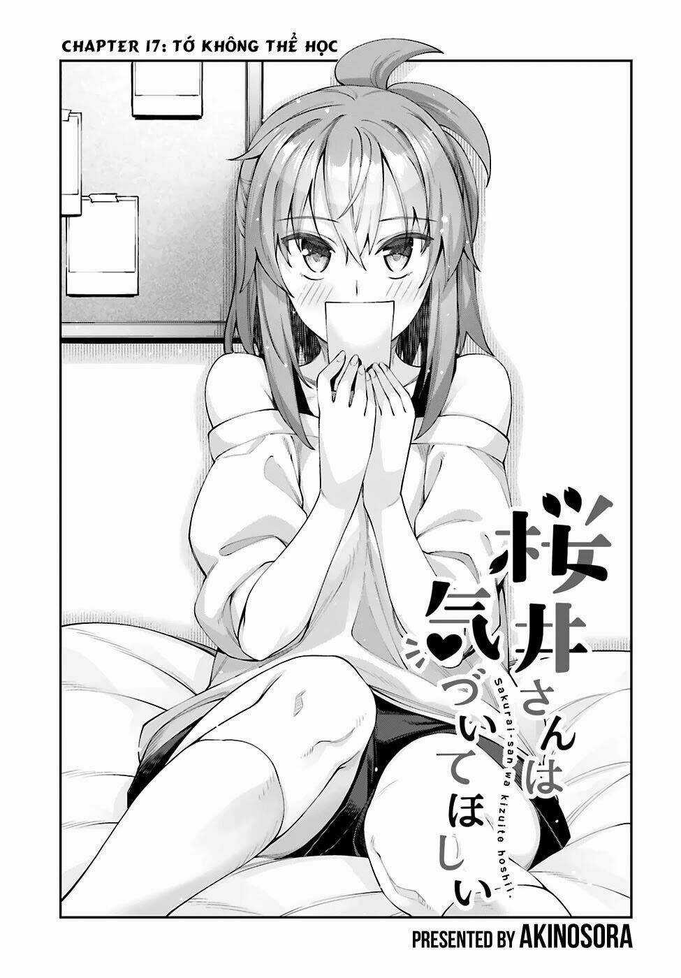 SAKURAI-SAN MUỐN ĐƯỢC ĐỂ Ý Chapter 17 trang 3