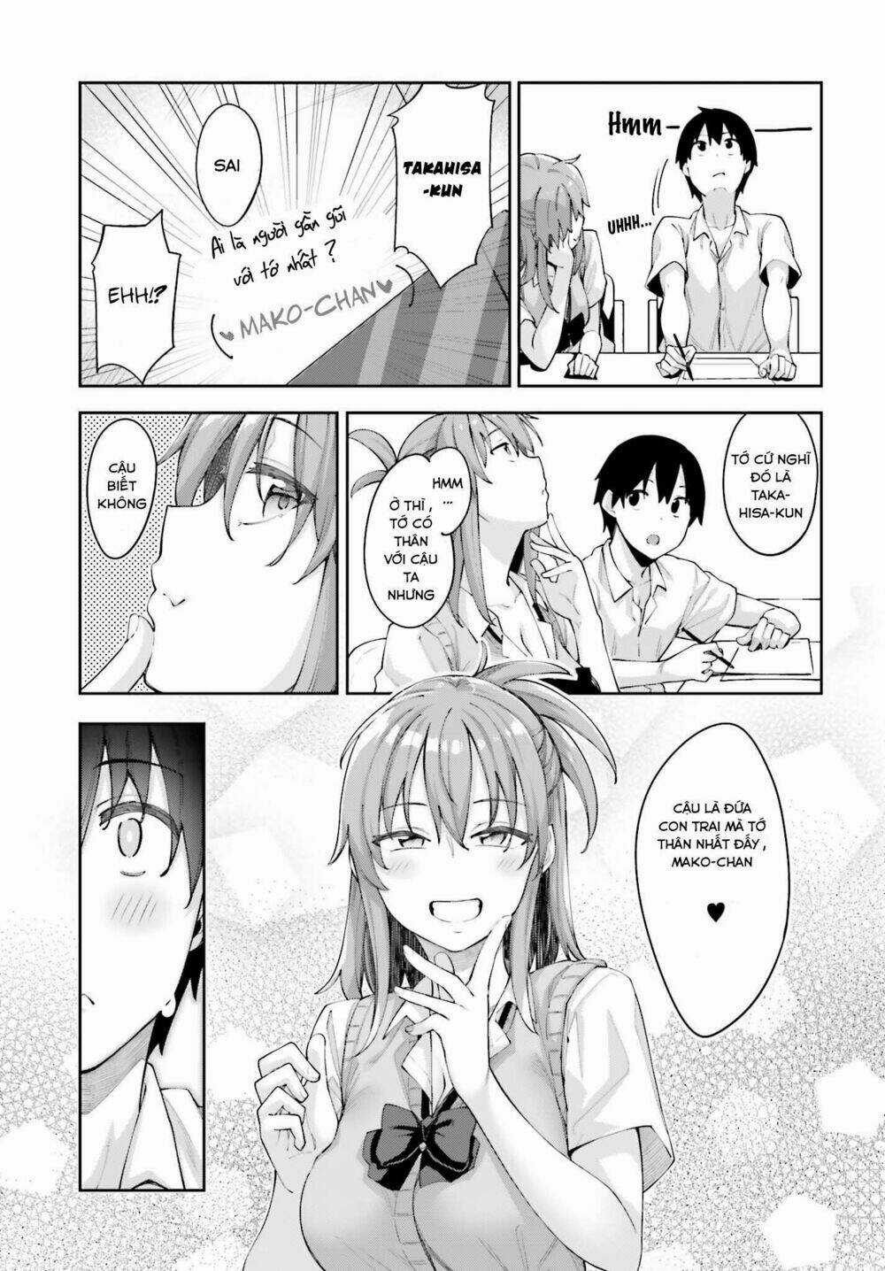 SAKURAI-SAN MUỐN ĐƯỢC ĐỂ Ý Chapter 2 trang 8