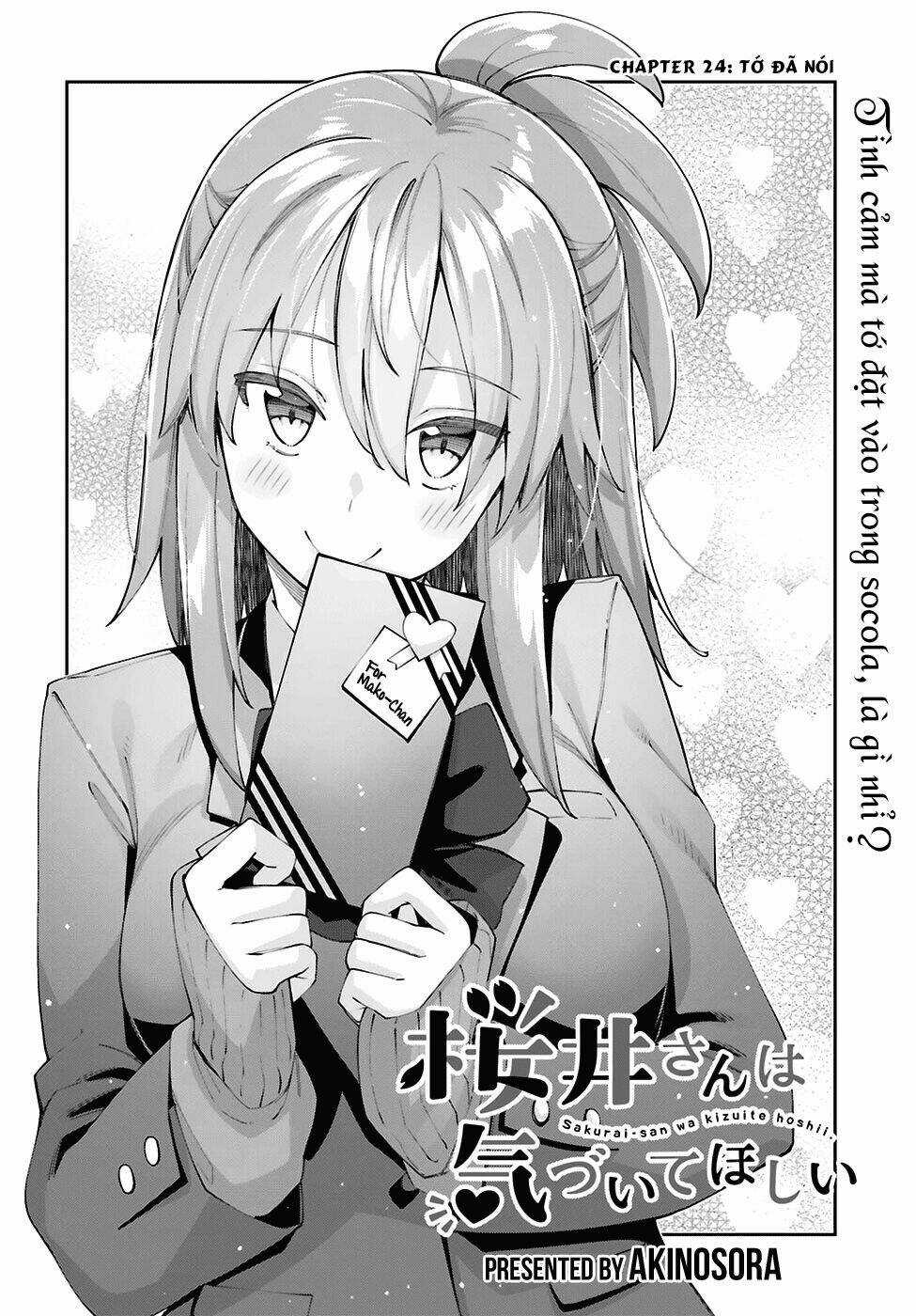 SAKURAI-SAN MUỐN ĐƯỢC ĐỂ Ý Chapter 23 trang 4