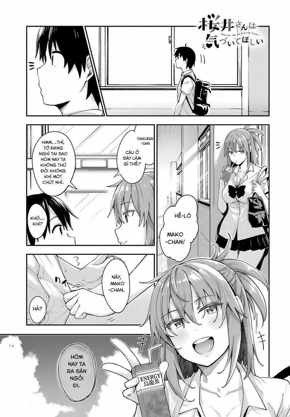 SAKURAI-SAN MUỐN ĐƯỢC ĐỂ Ý Chapter 3 trang 2