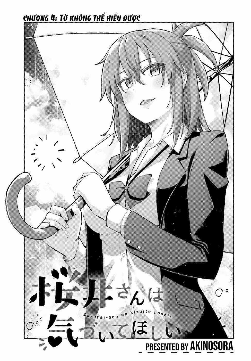 SAKURAI-SAN MUỐN ĐƯỢC ĐỂ Ý Chapter 4 trang 4