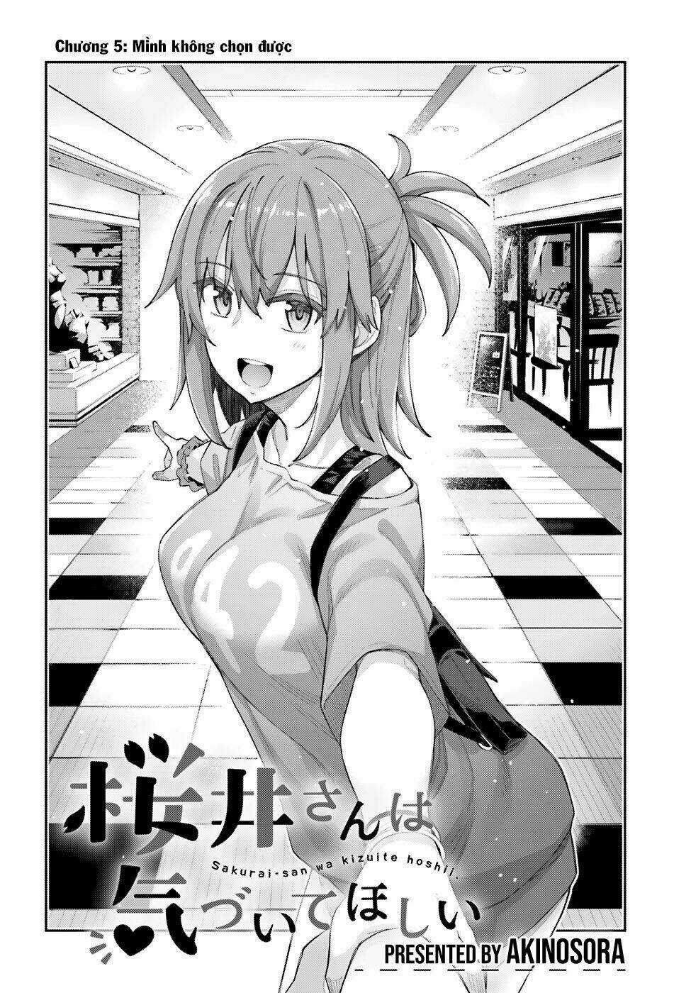 SAKURAI-SAN MUỐN ĐƯỢC ĐỂ Ý Chapter 5 trang 4