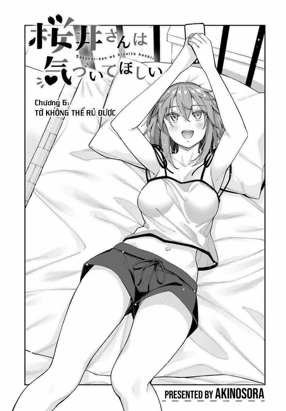 SAKURAI-SAN MUỐN ĐƯỢC ĐỂ Ý Chapter 6 trang 3