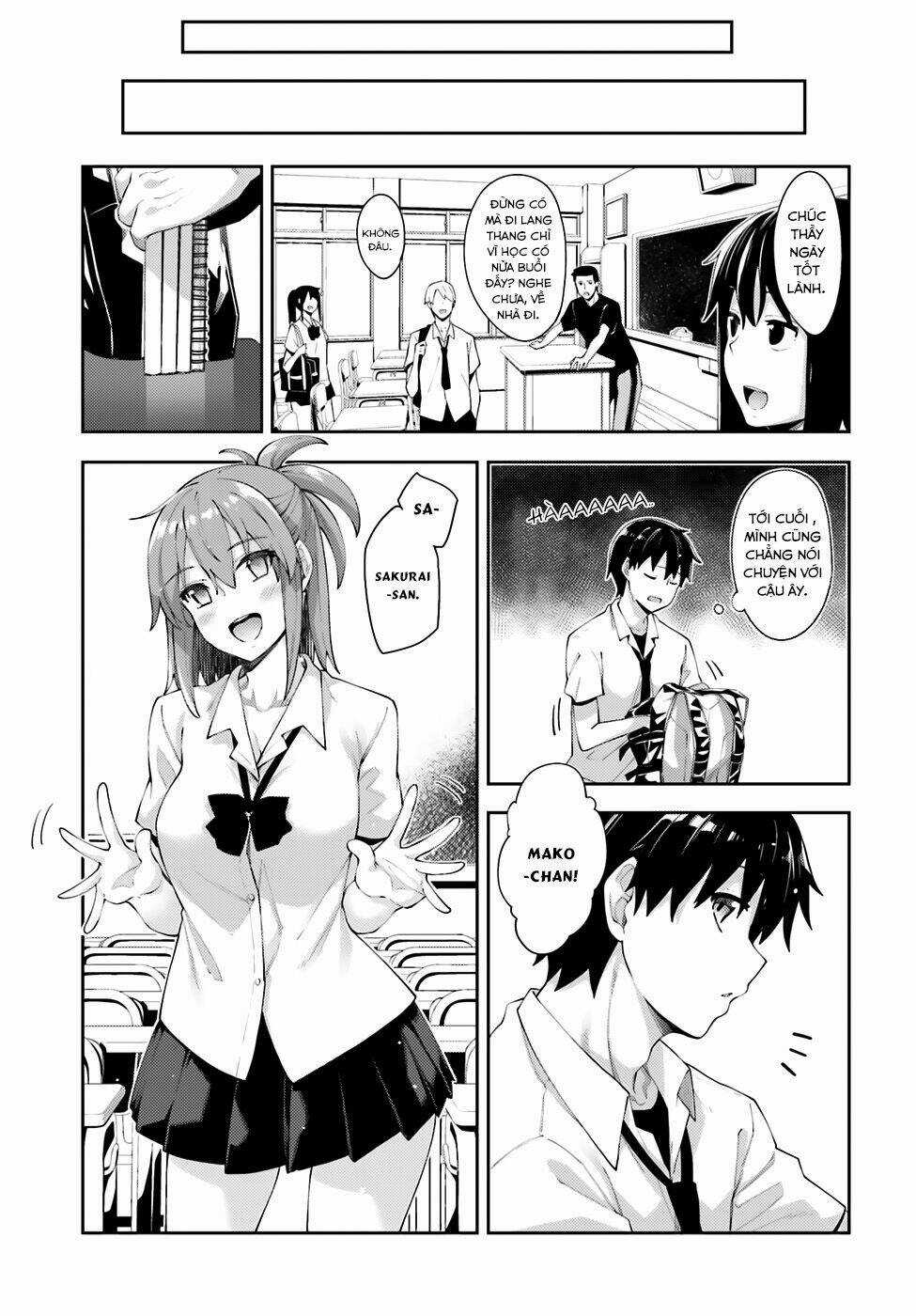 SAKURAI-SAN MUỐN ĐƯỢC ĐỂ Ý Chapter 8 trang 9