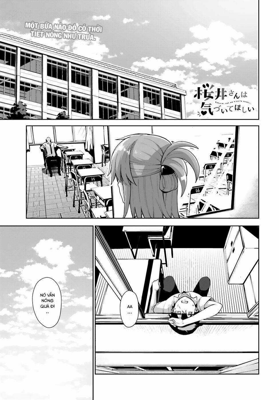 SAKURAI-SAN MUỐN ĐƯỢC ĐỂ Ý Chapter 9 trang 2