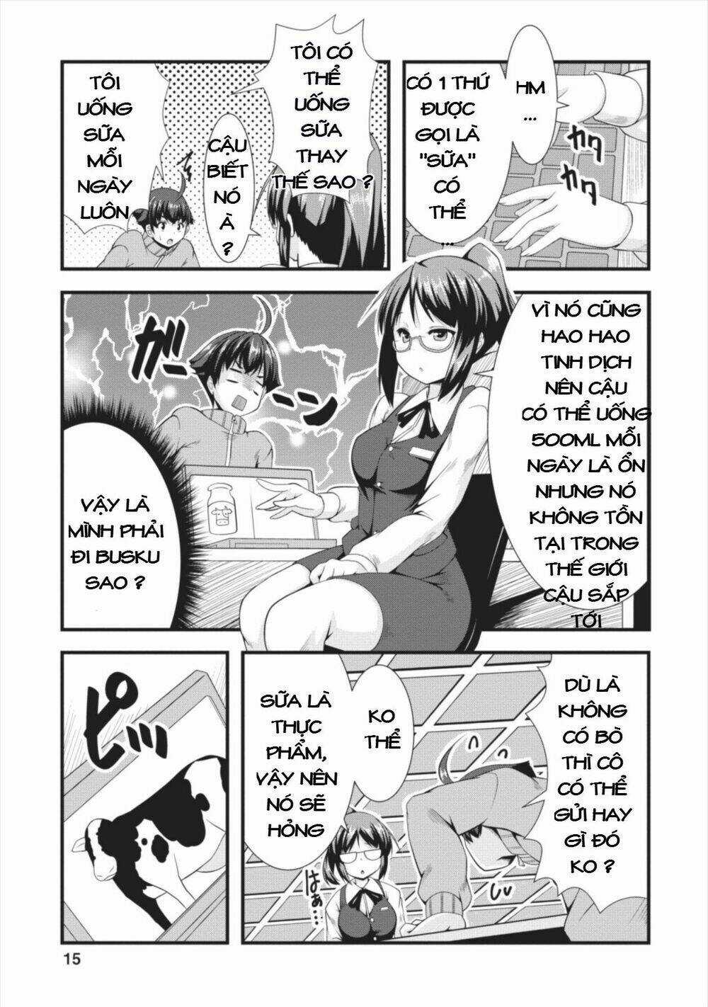 Sakyubasu Ni Tensei Shitanode Miruku O Shiborimasu Chapter 1 trang 13