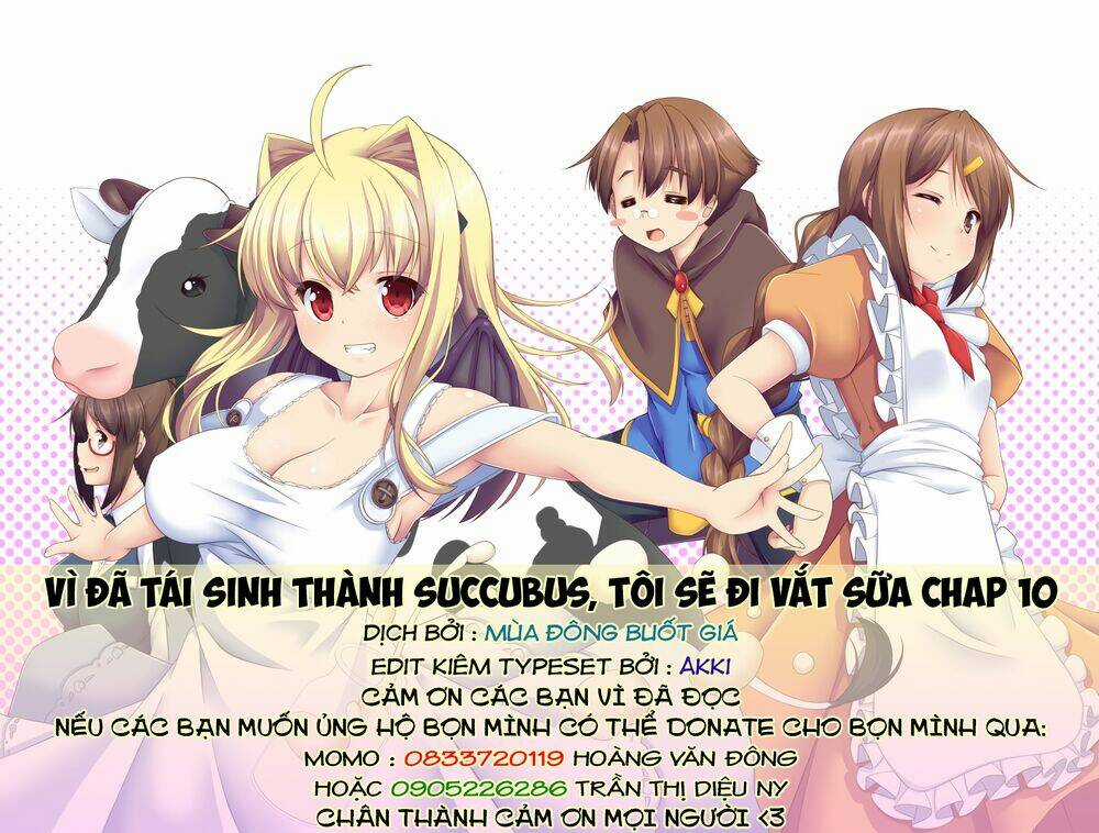 Sakyubasu Ni Tensei Shitanode Miruku O Shiborimasu Chapter 10 trang 32
