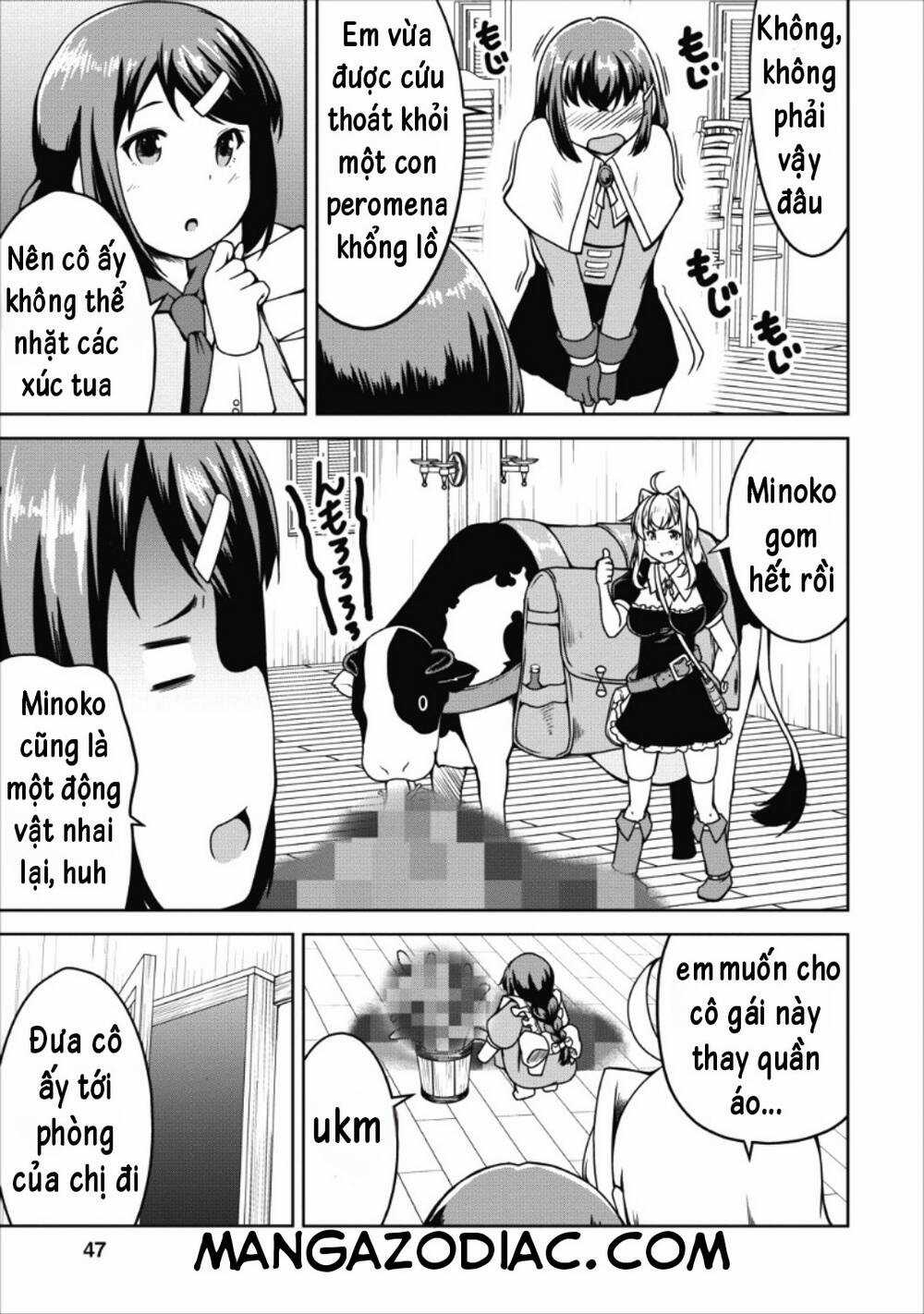 Sakyubasu Ni Tensei Shitanode Miruku O Shiborimasu Chapter 14 trang 17