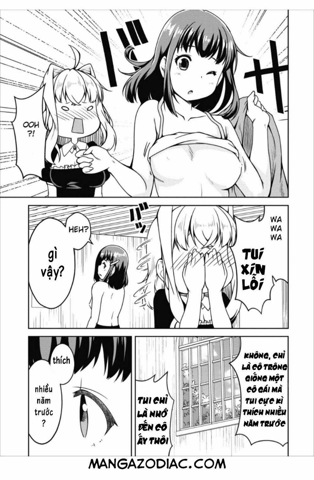 Sakyubasu Ni Tensei Shitanode Miruku O Shiborimasu Chapter 14 trang 19