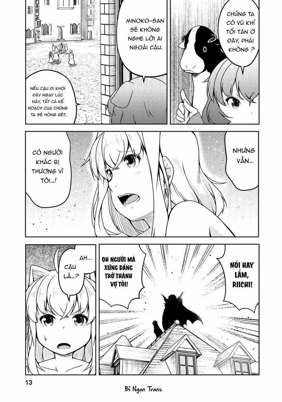 Sakyubasu Ni Tensei Shitanode Miruku O Shiborimasu Chapter 18 trang 13