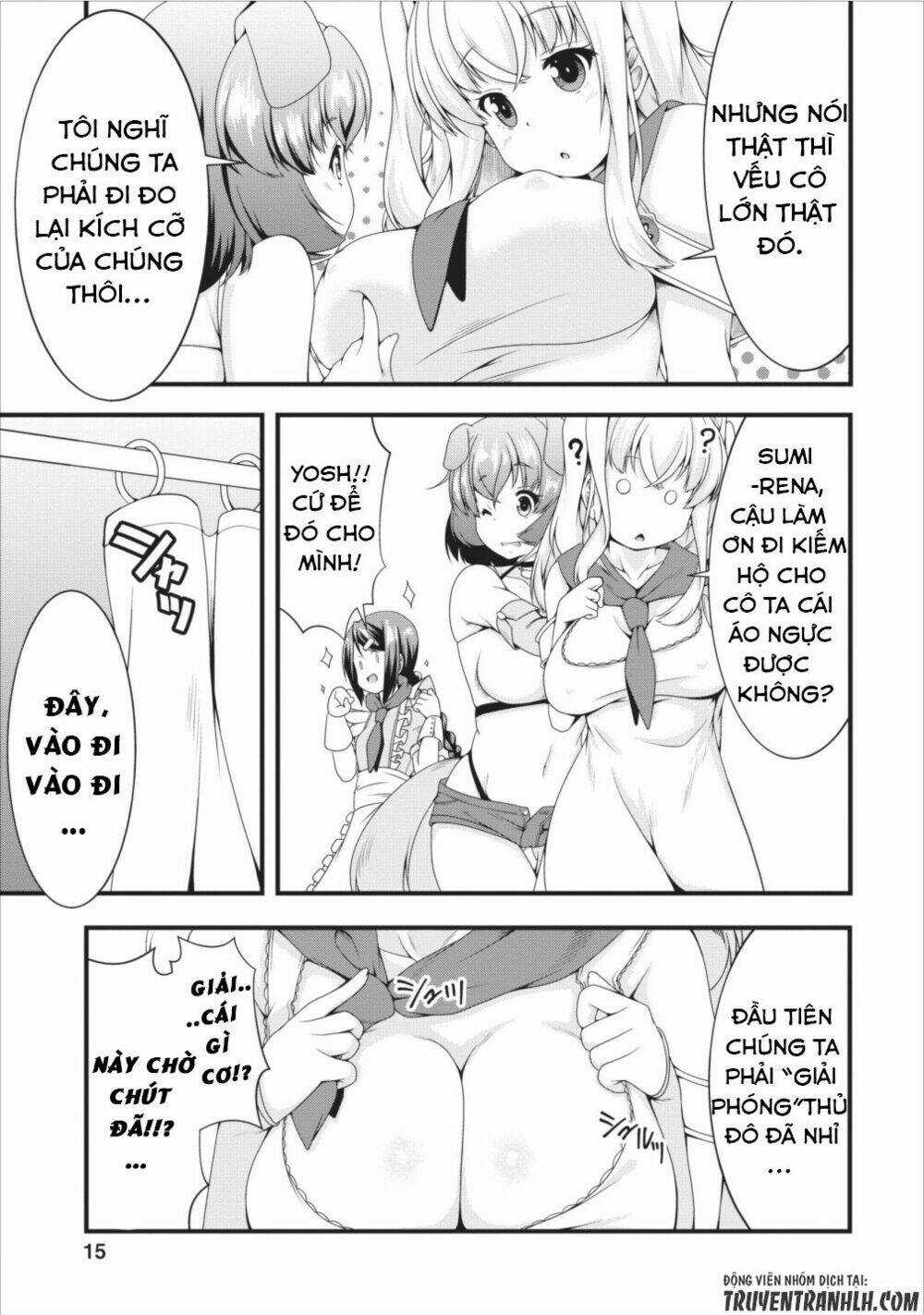 Sakyubasu Ni Tensei Shitanode Miruku O Shiborimasu Chapter 6 trang 16