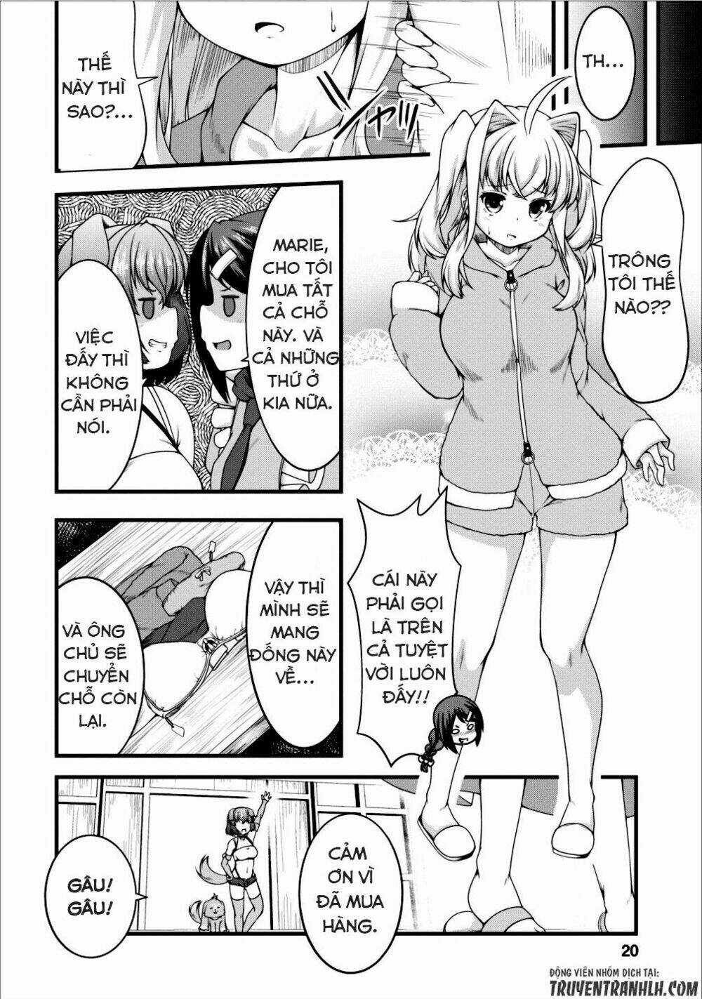 Sakyubasu Ni Tensei Shitanode Miruku O Shiborimasu Chapter 6 trang 21