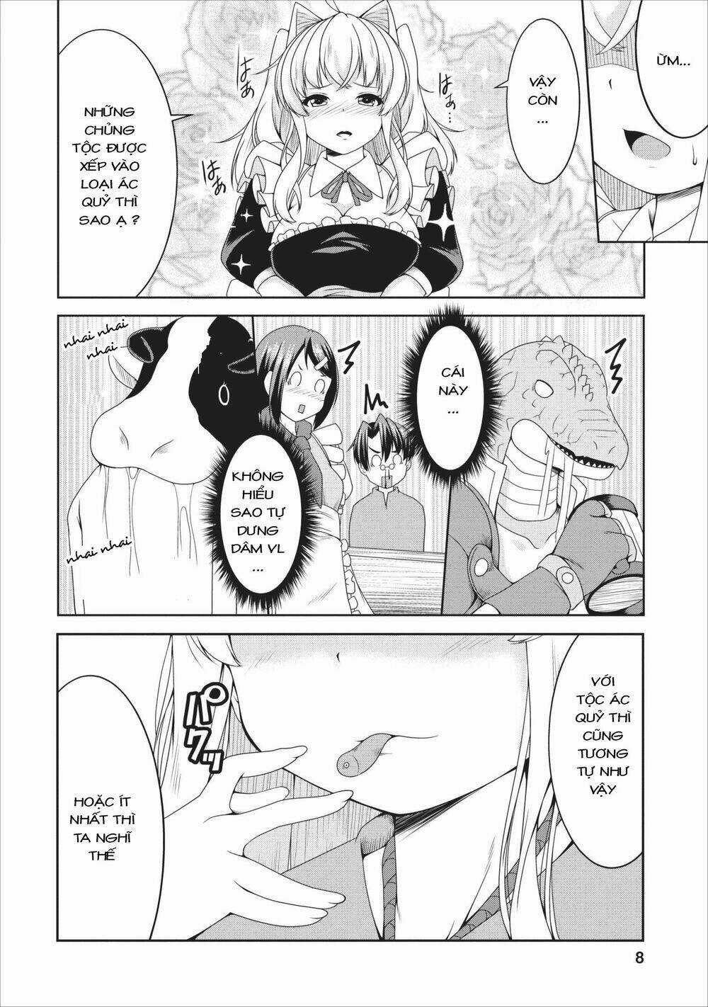 Sakyubasu Ni Tensei Shitanode Miruku O Shiborimasu Chapter 8 trang 6