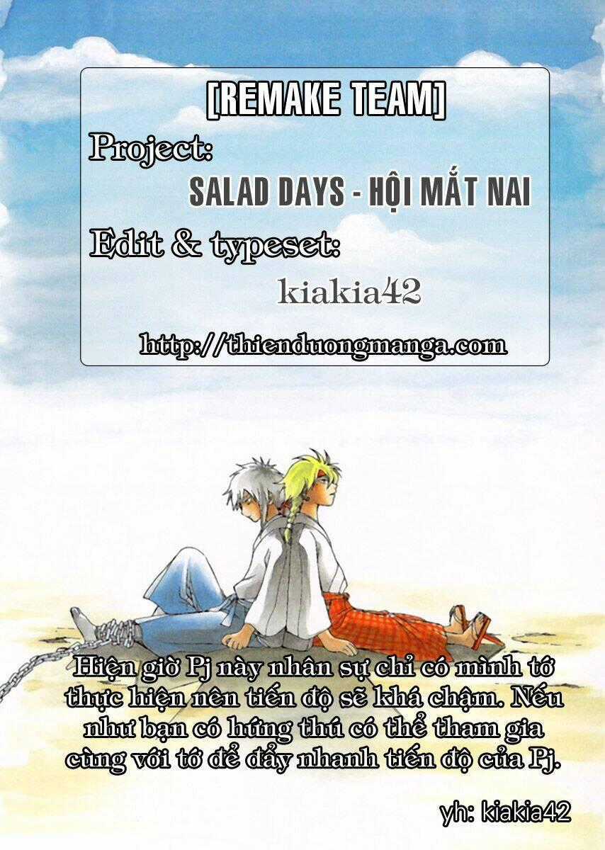 Salad Days Chapter 1 trang 0