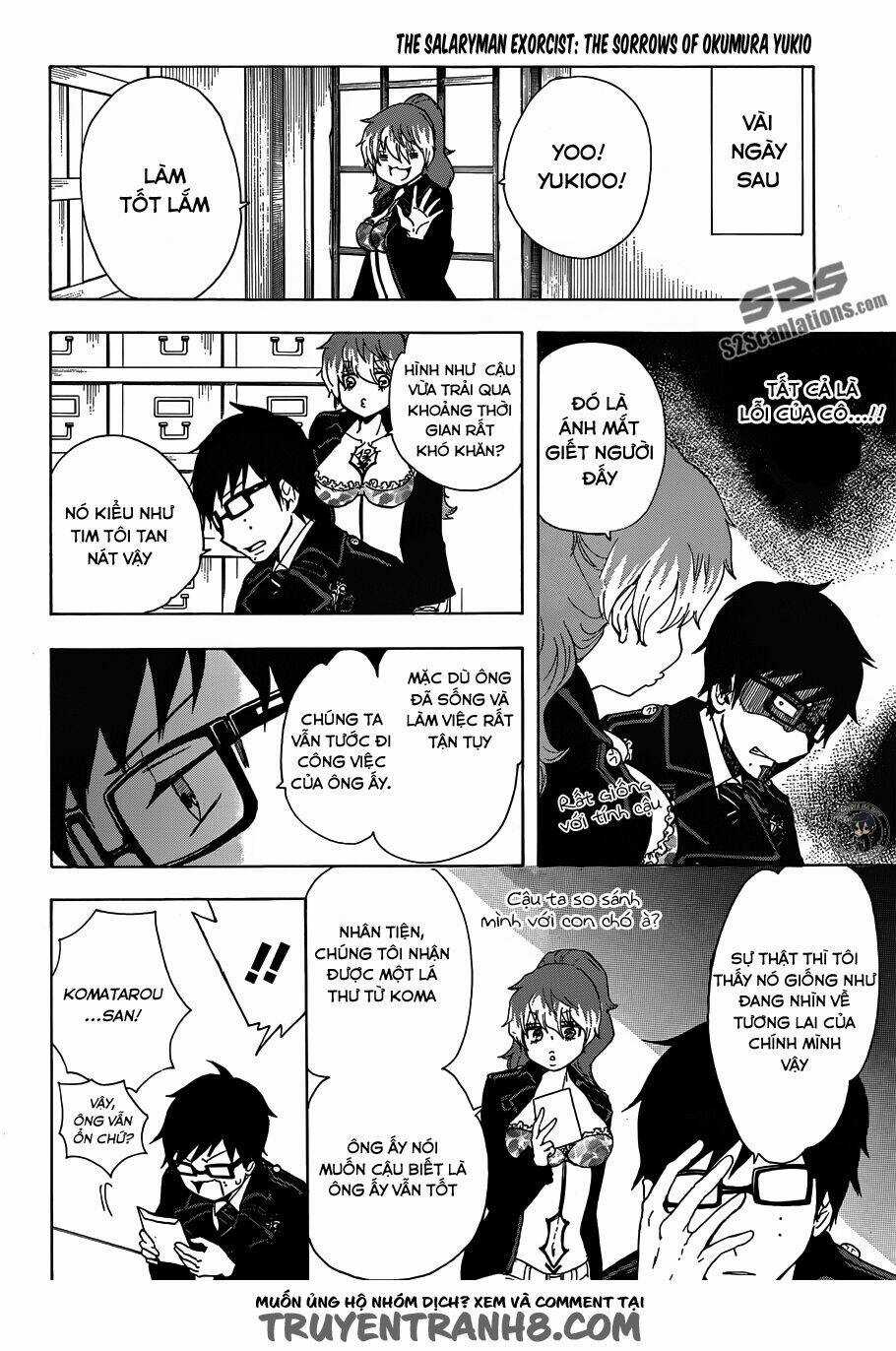 Salaryman Futsumashi Okumura Yukio No Aishuu Chapter 4 trang 12