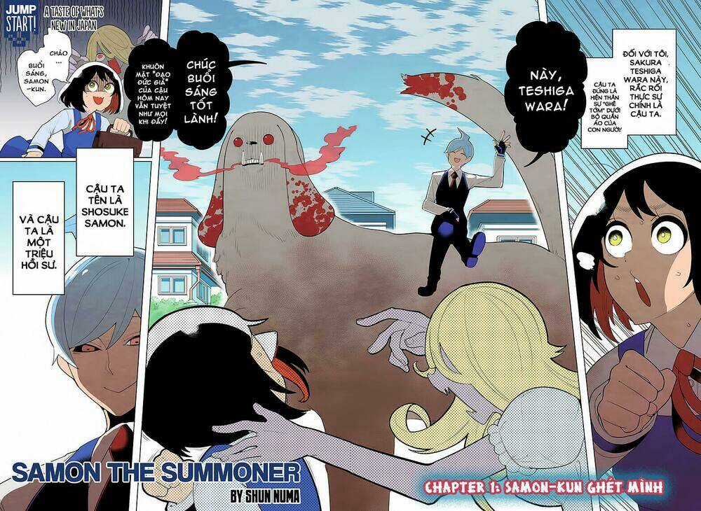Samon-Kun Wa Summoner Chapter 1 trang 2