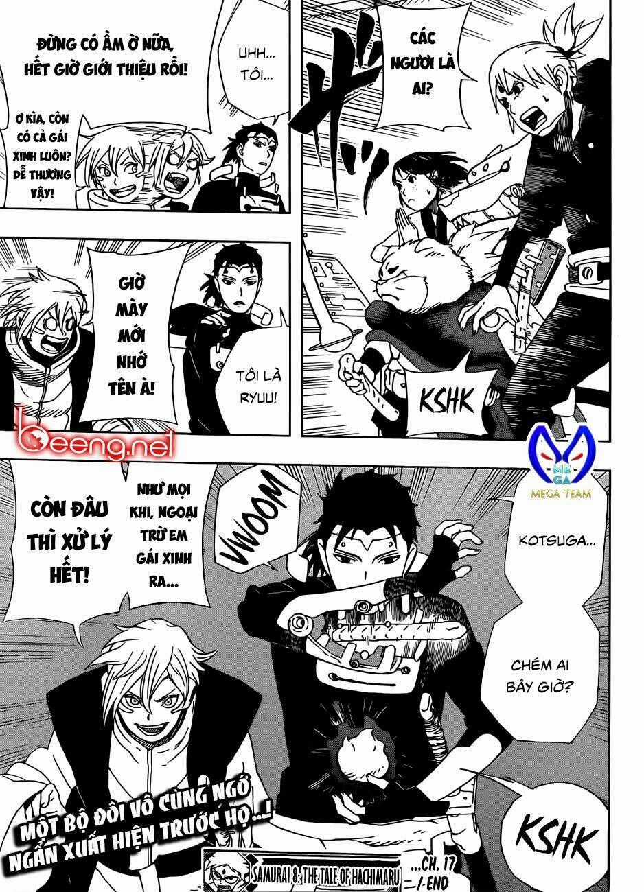 Samurai 8: Hành Trình Của Hachimaru Chapter 17 trang 18