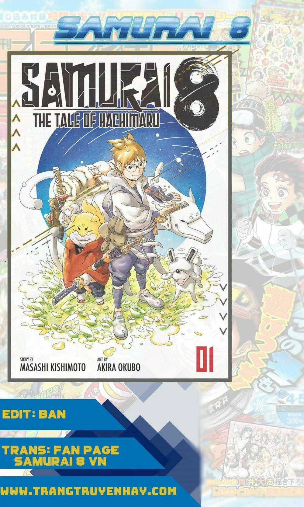 Samurai 8: Hành Trình Của Hachimaru Chapter 34 trang 0