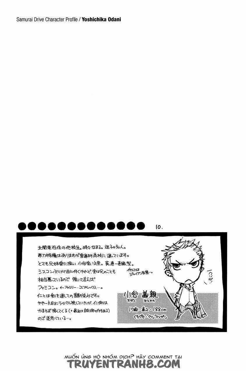 Samurai Drive Chapter 9 trang 41