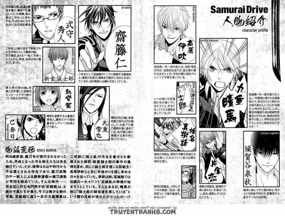 Samurai Drive Chapter 9 trang 6