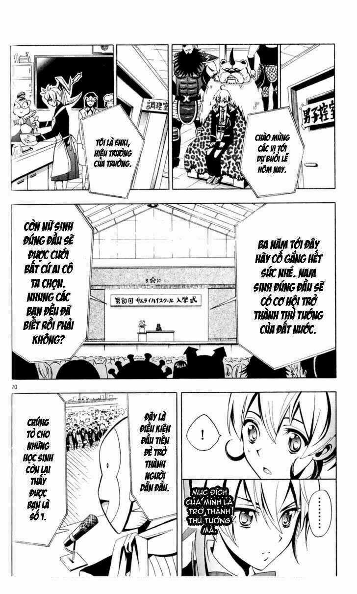 Samurai High School Chapter 2 trang 20