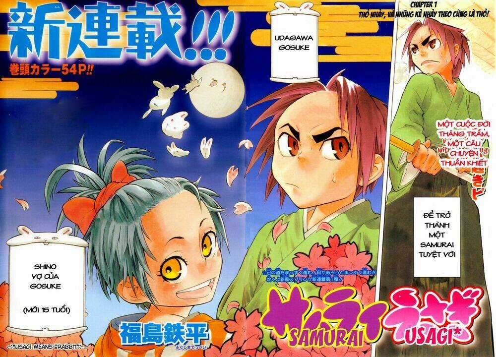 Samurai Usagi Chapter 1 trang 2