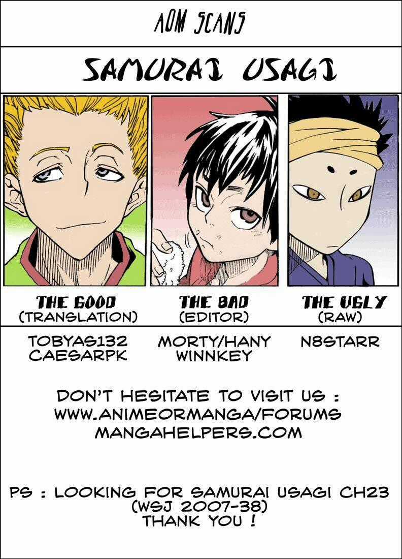 Samurai Usagi Chapter 6 trang 20