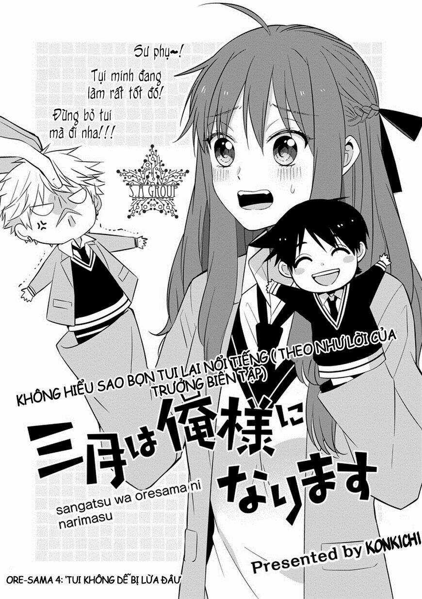 Sangatsu Wa Ore-Sama Ni Narimasu Chapter 4 trang 3