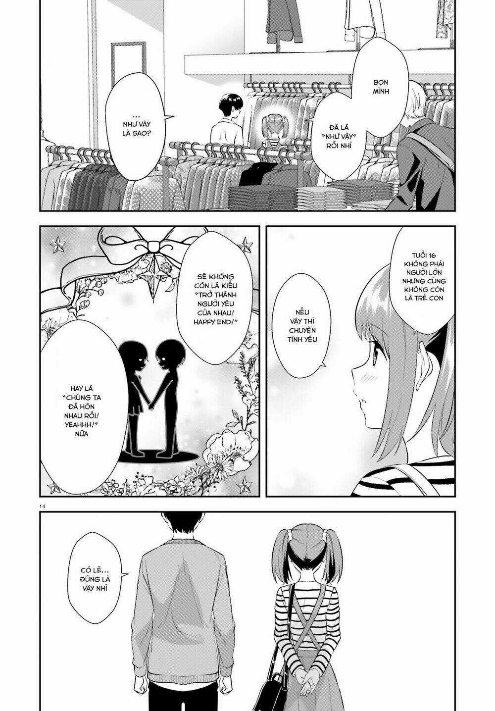 Sankaku No Kyori Wa Kagirinai Zero Chapter 10 trang 14