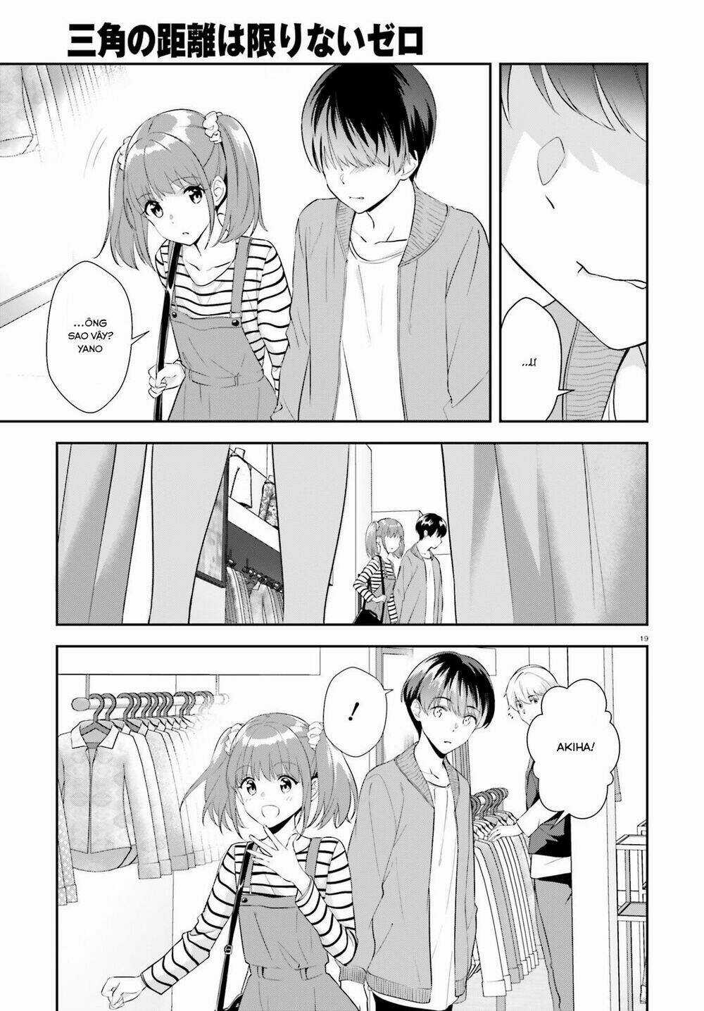Sankaku No Kyori Wa Kagirinai Zero Chapter 10 trang 19