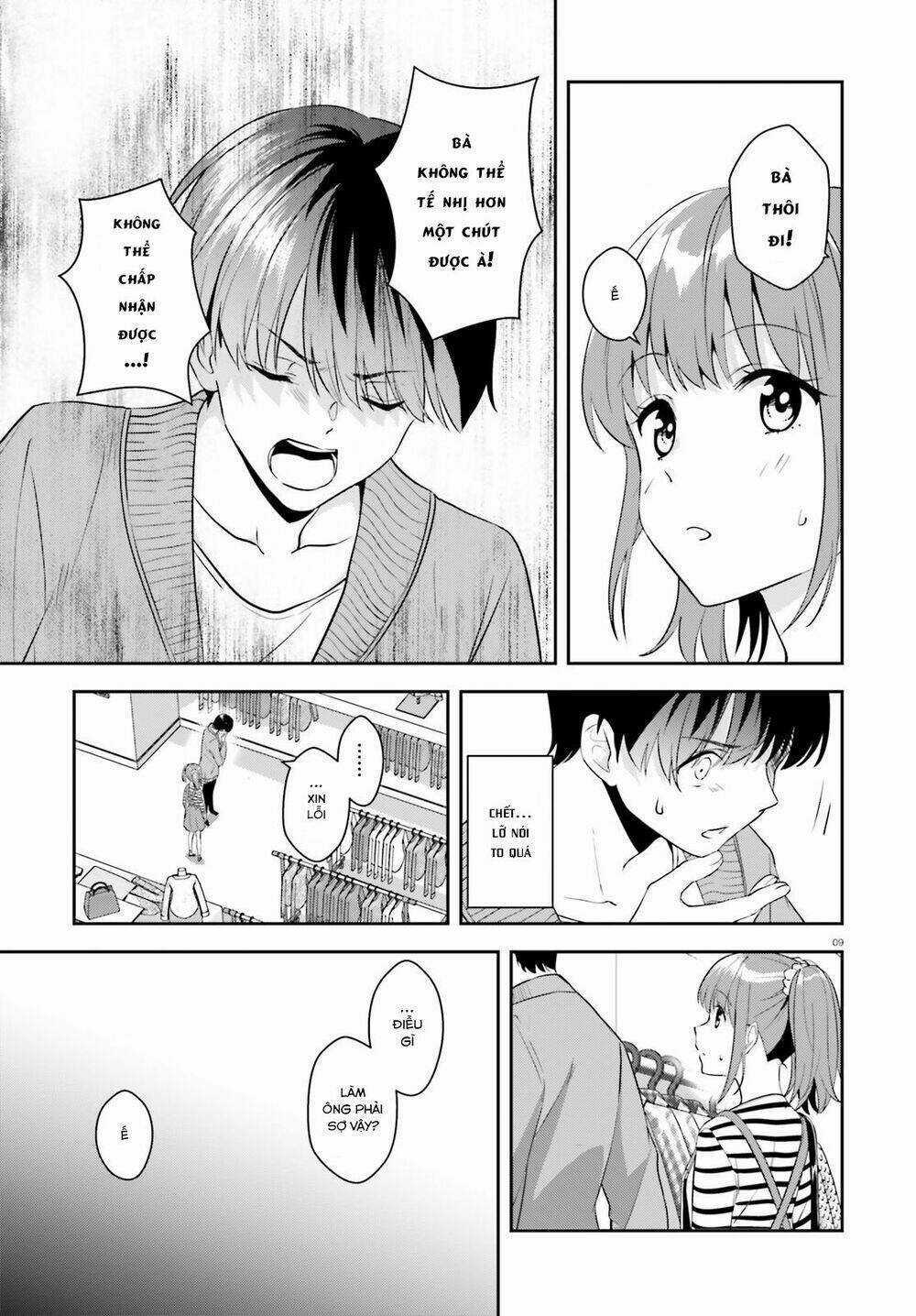 Sankaku No Kyori Wa Kagirinai Zero Chapter 10 trang 9