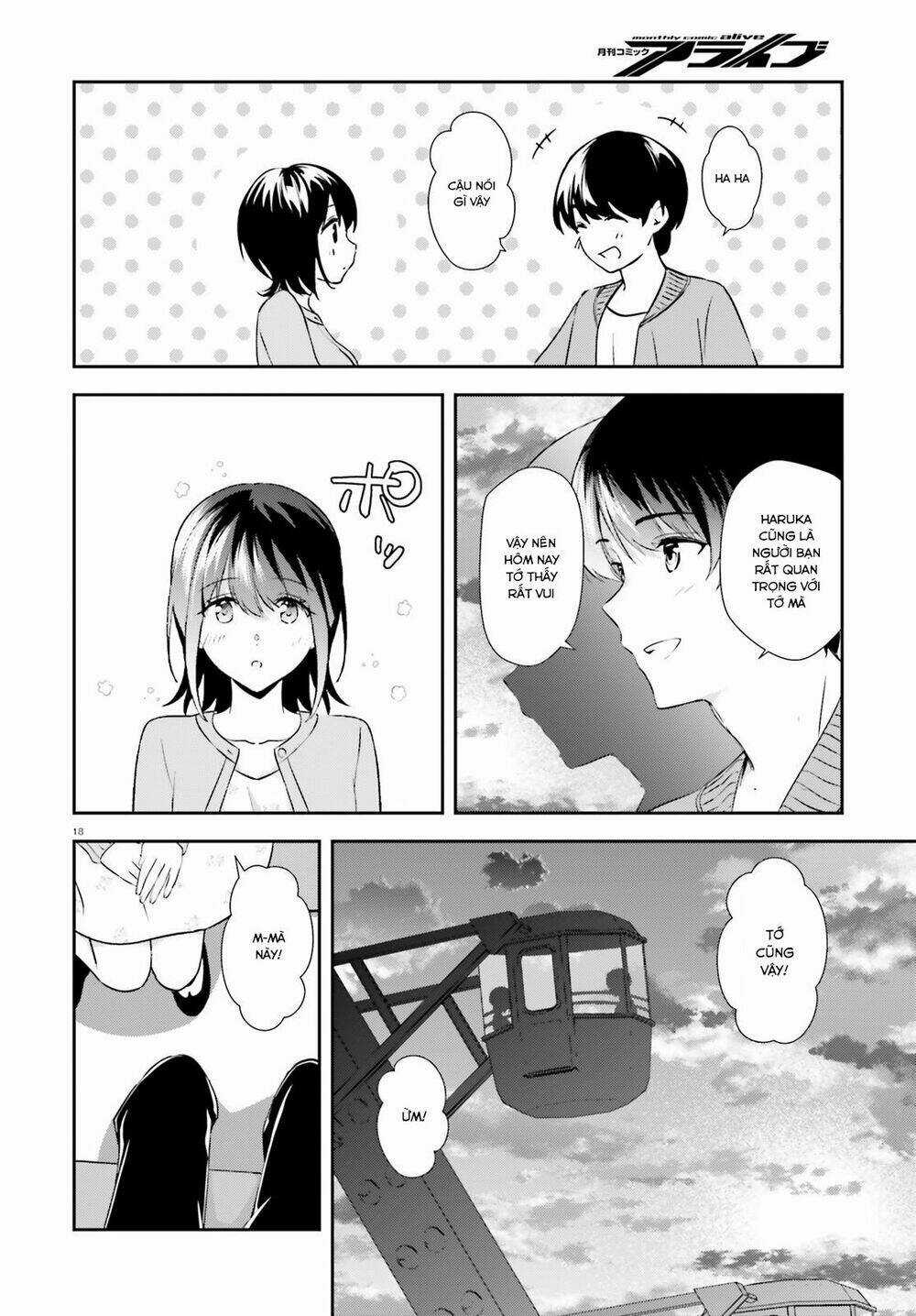Sankaku No Kyori Wa Kagirinai Zero Chapter 11 trang 18