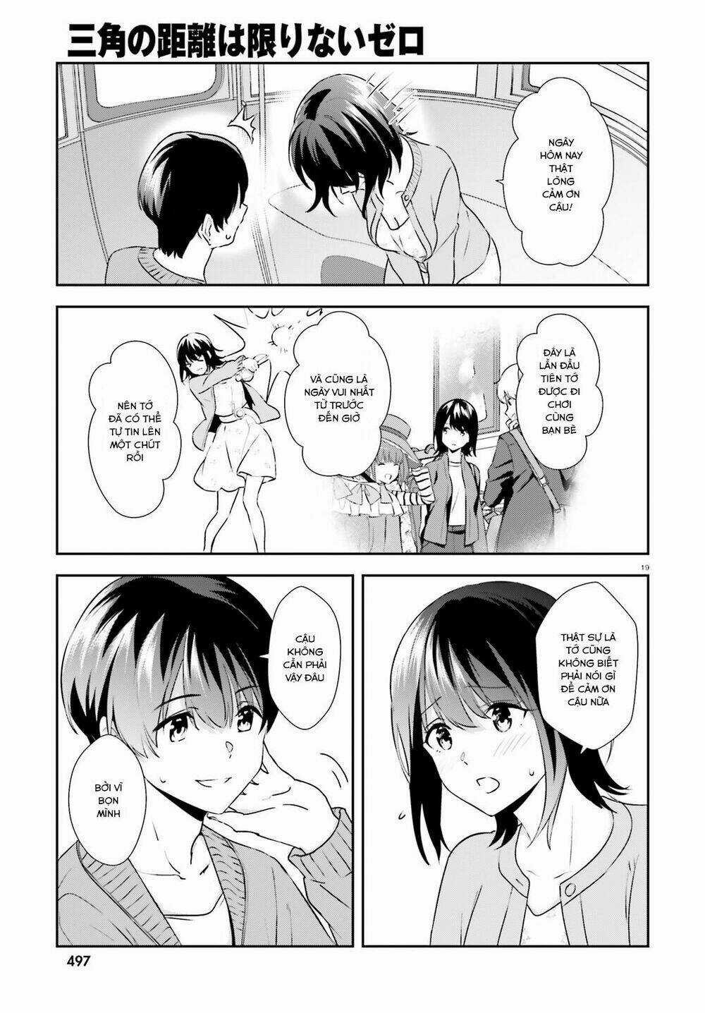 Sankaku No Kyori Wa Kagirinai Zero Chapter 11 trang 19