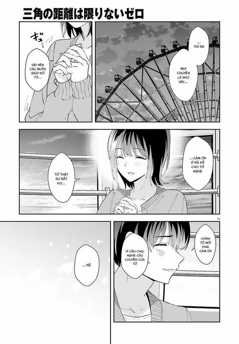 Sankaku No Kyori Wa Kagirinai Zero Chapter 12 trang 13