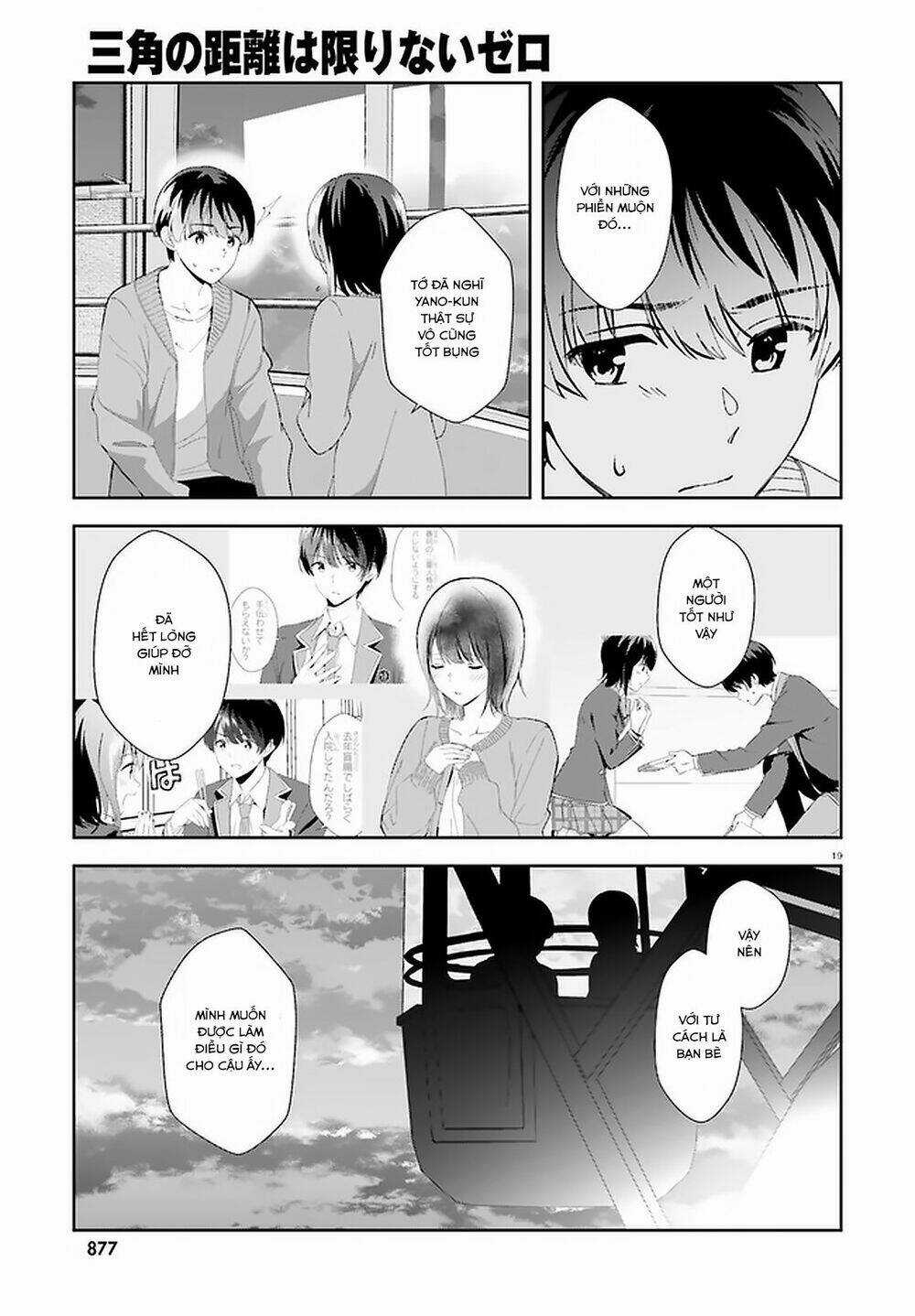 Sankaku No Kyori Wa Kagirinai Zero Chapter 12 trang 17
