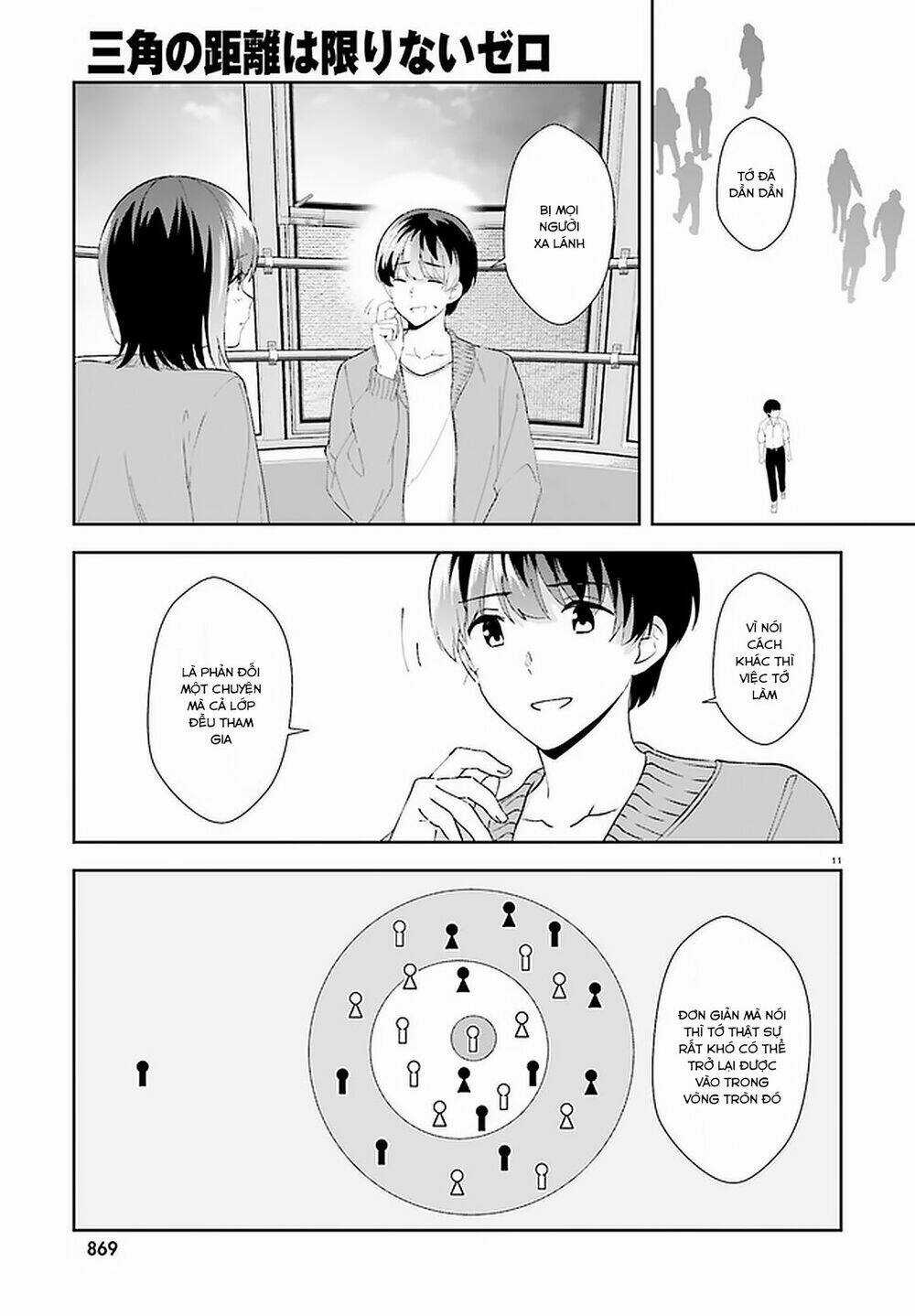 Sankaku No Kyori Wa Kagirinai Zero Chapter 12 trang 9