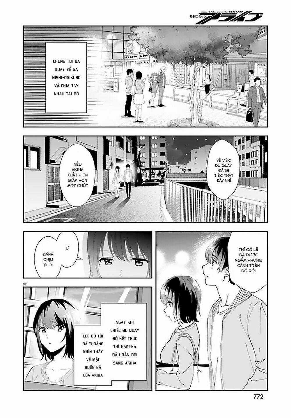 Sankaku No Kyori Wa Kagirinai Zero Chapter 13 trang 2