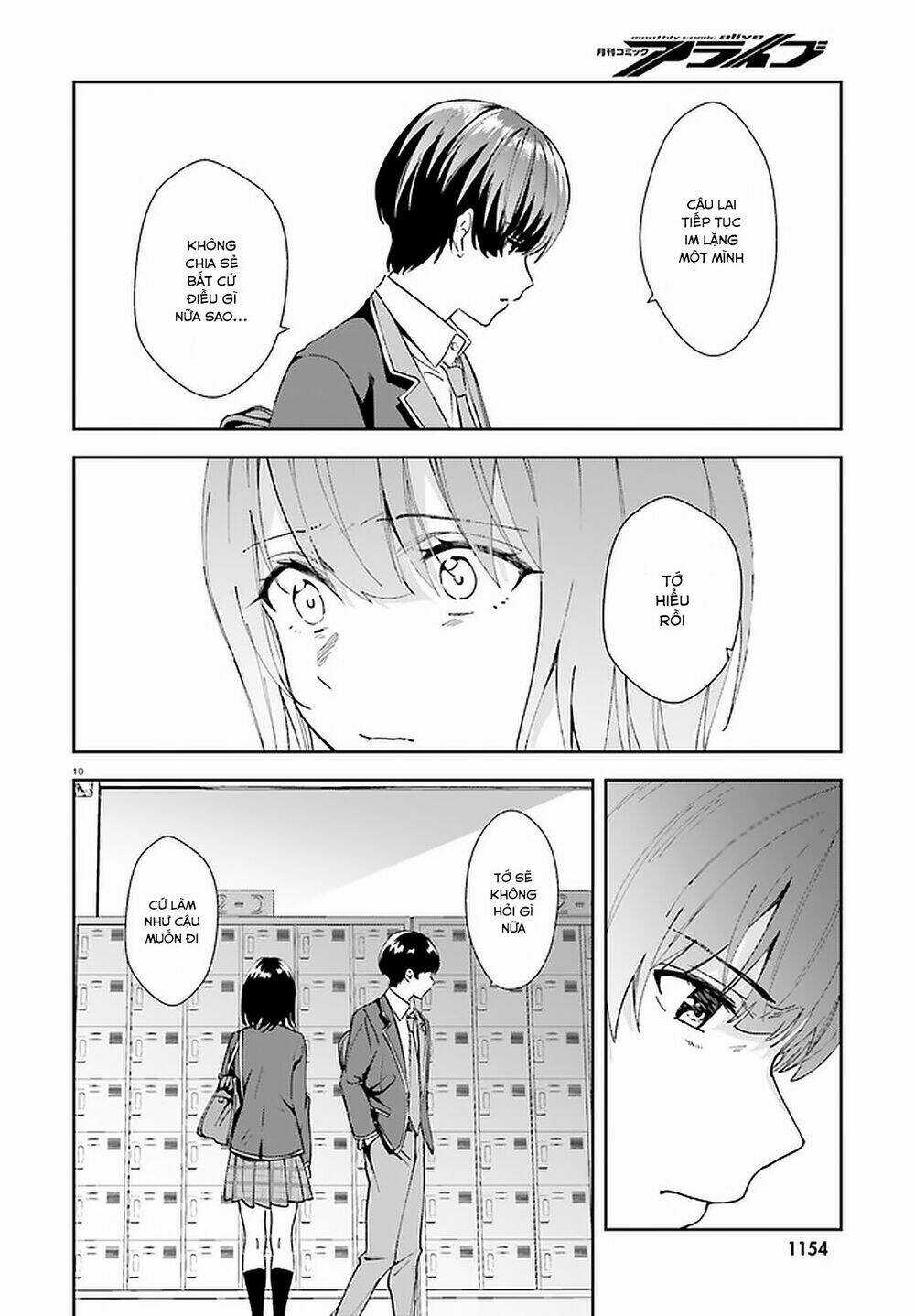 Sankaku No Kyori Wa Kagirinai Zero Chapter 14 trang 10