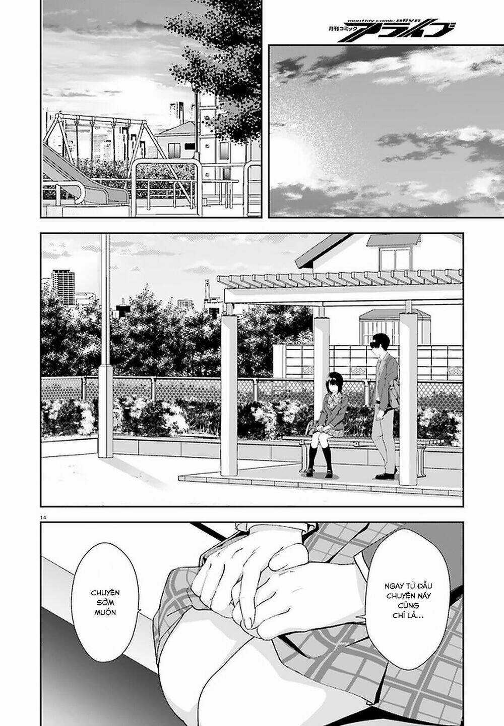 Sankaku No Kyori Wa Kagirinai Zero Chapter 14 trang 14