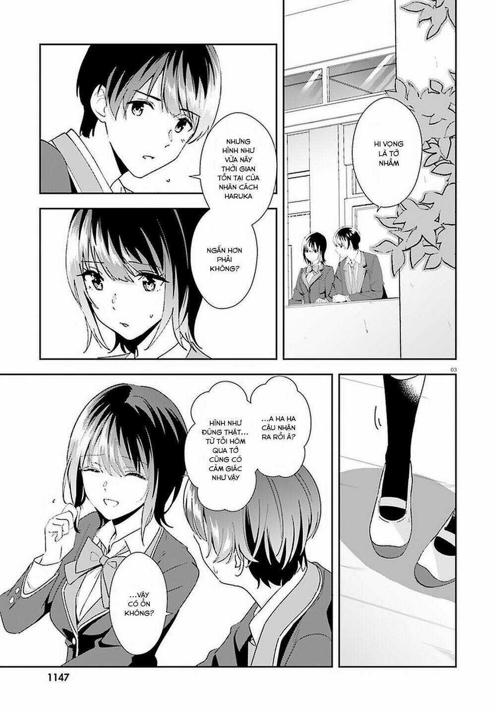 Sankaku No Kyori Wa Kagirinai Zero Chapter 14 trang 3