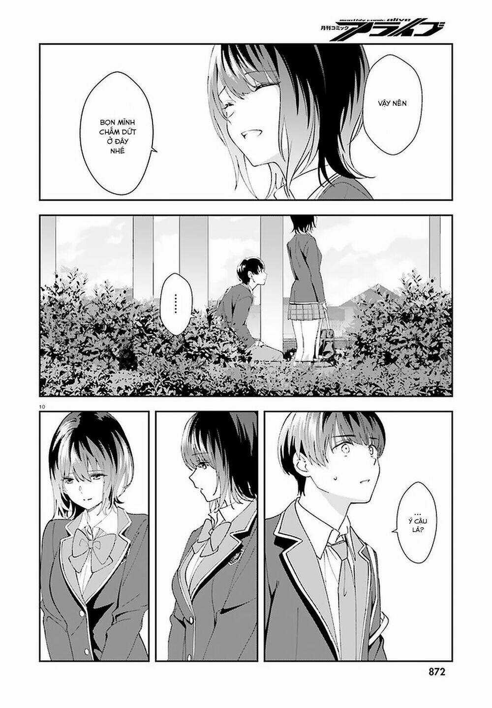 Sankaku No Kyori Wa Kagirinai Zero Chapter 15 trang 10