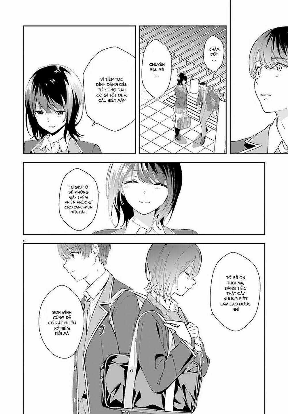 Sankaku No Kyori Wa Kagirinai Zero Chapter 15 trang 12