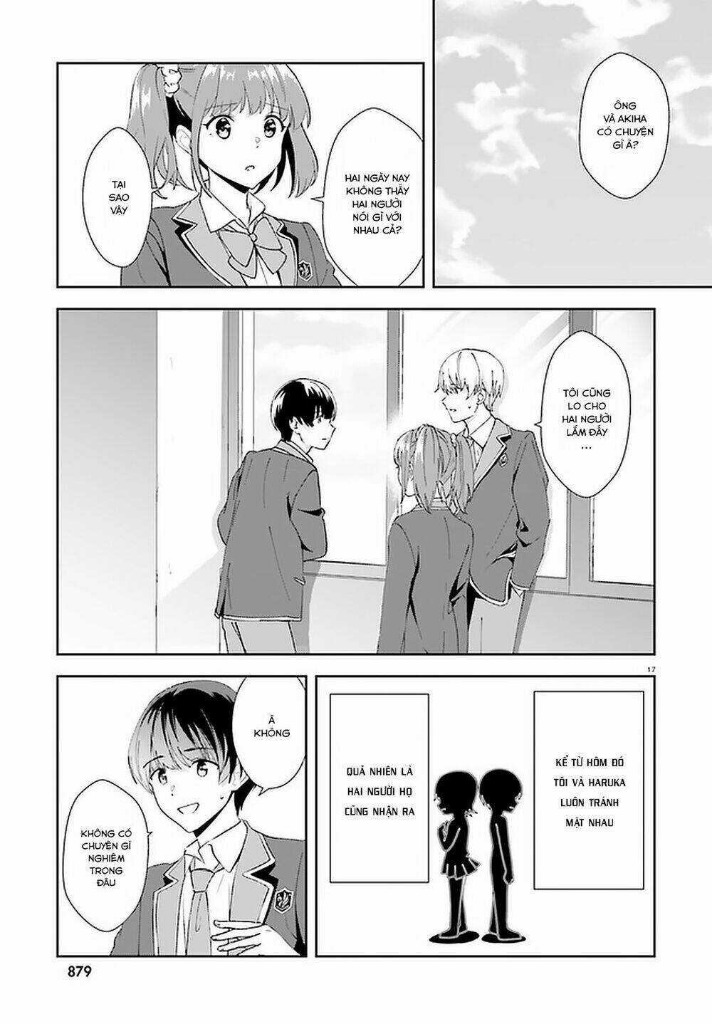 Sankaku No Kyori Wa Kagirinai Zero Chapter 15 trang 17