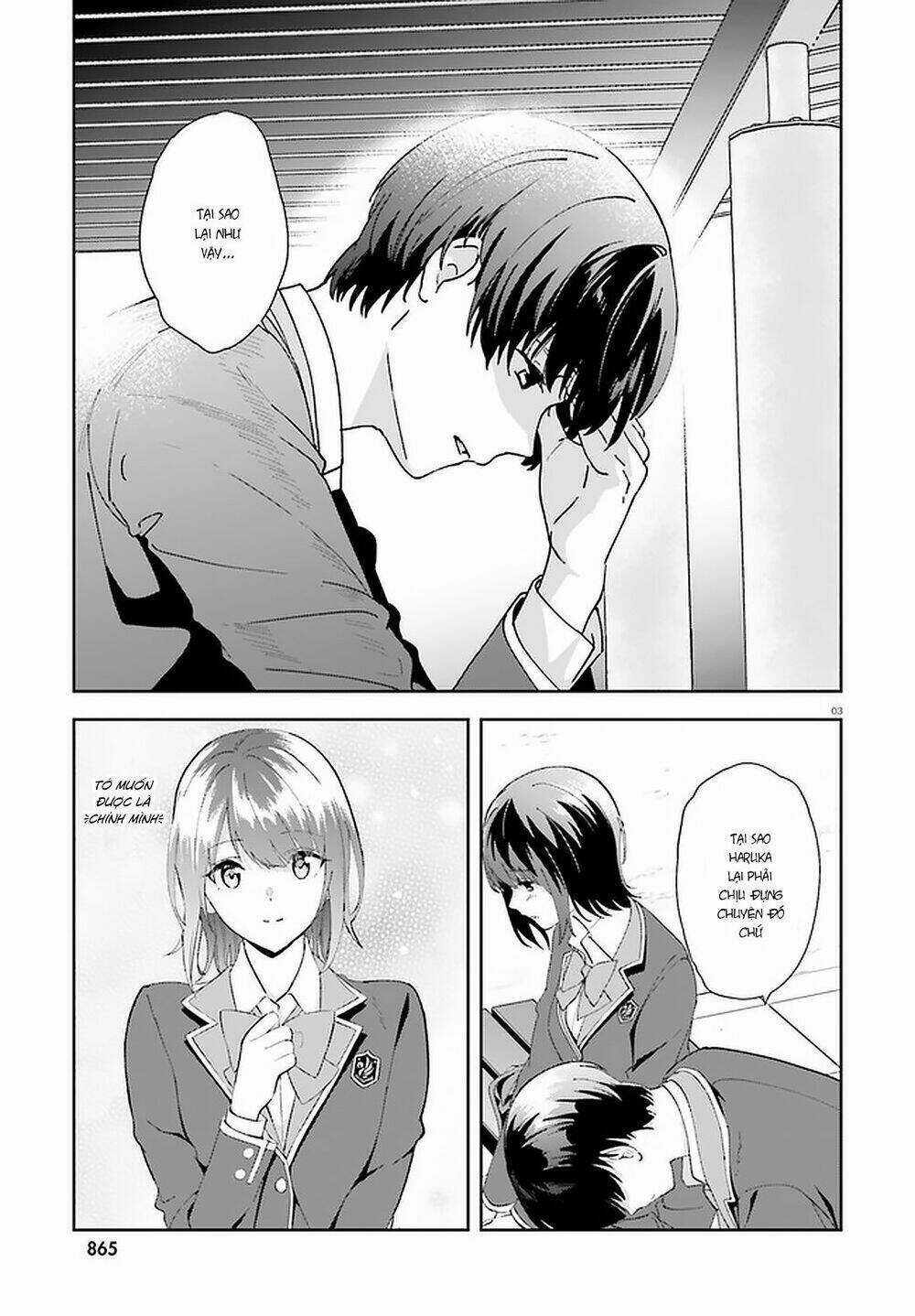 Sankaku No Kyori Wa Kagirinai Zero Chapter 15 trang 3