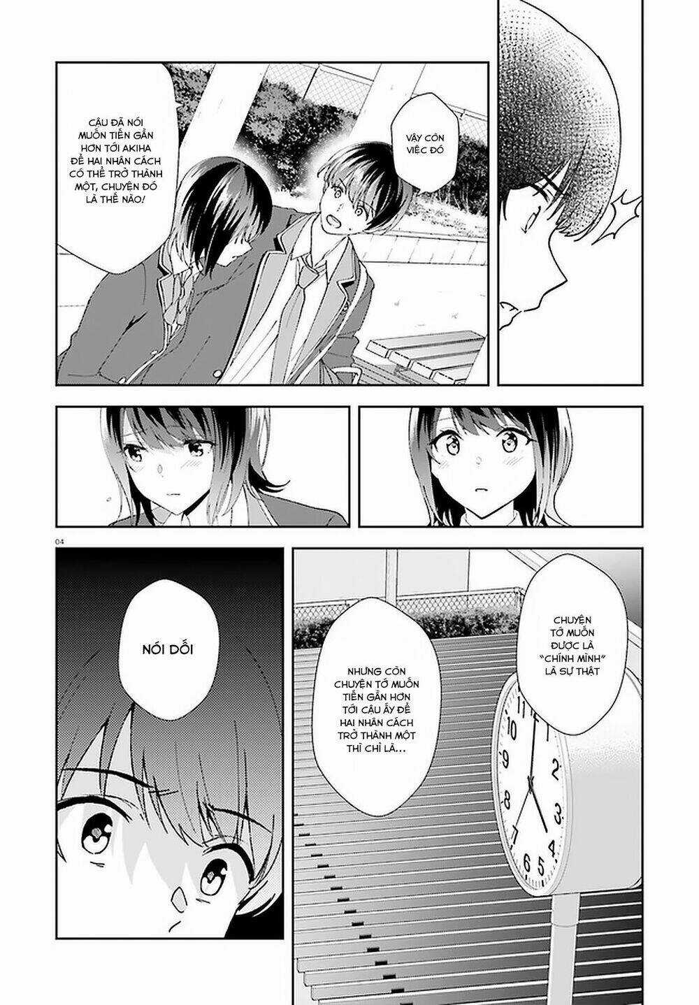 Sankaku No Kyori Wa Kagirinai Zero Chapter 15 trang 4