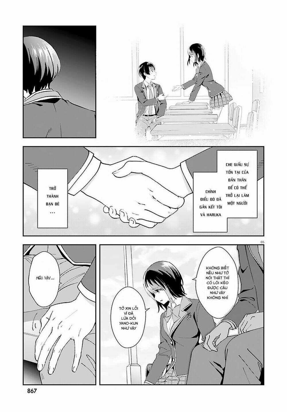 Sankaku No Kyori Wa Kagirinai Zero Chapter 15 trang 5