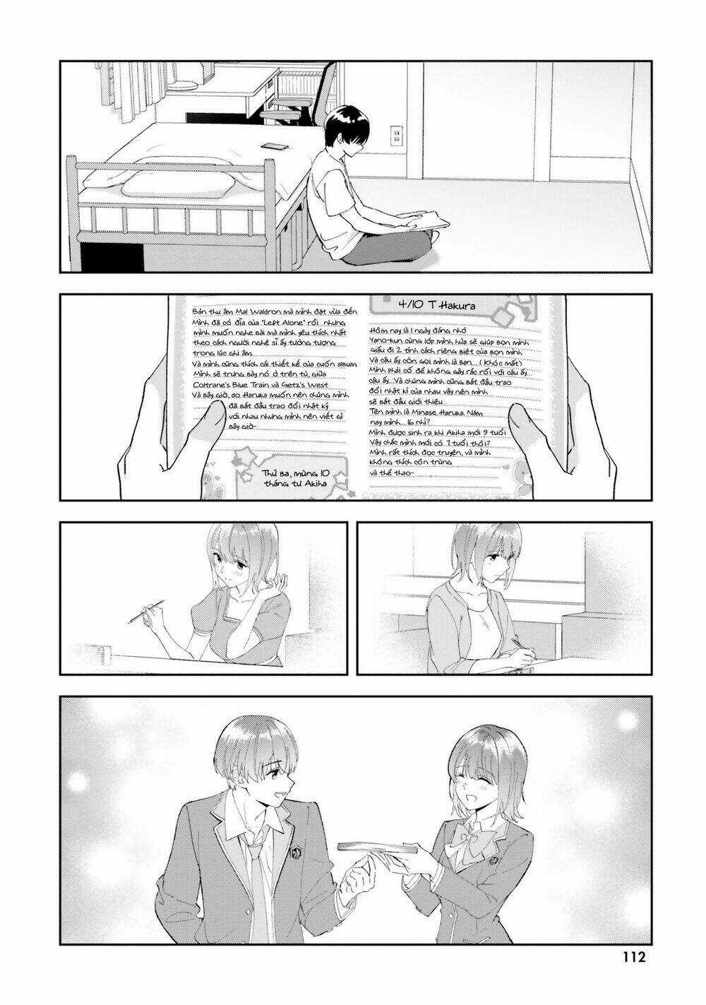 Sankaku No Kyori Wa Kagirinai Zero Chapter 16 trang 12