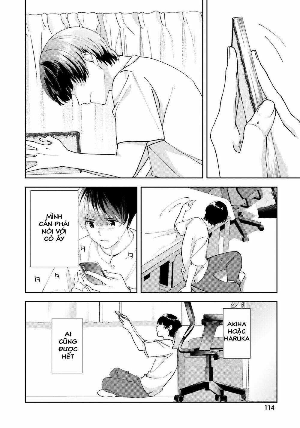 Sankaku No Kyori Wa Kagirinai Zero Chapter 16 trang 14